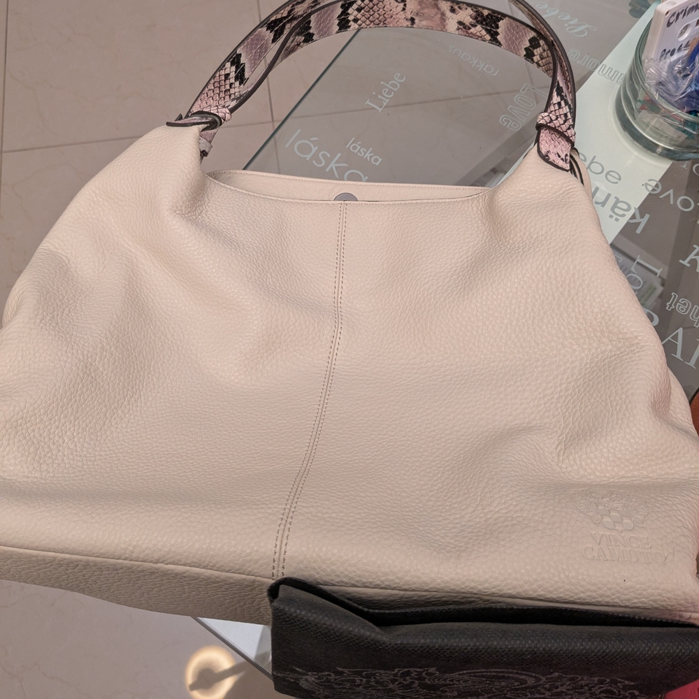 Vince Camuto White and Black Women's Bag